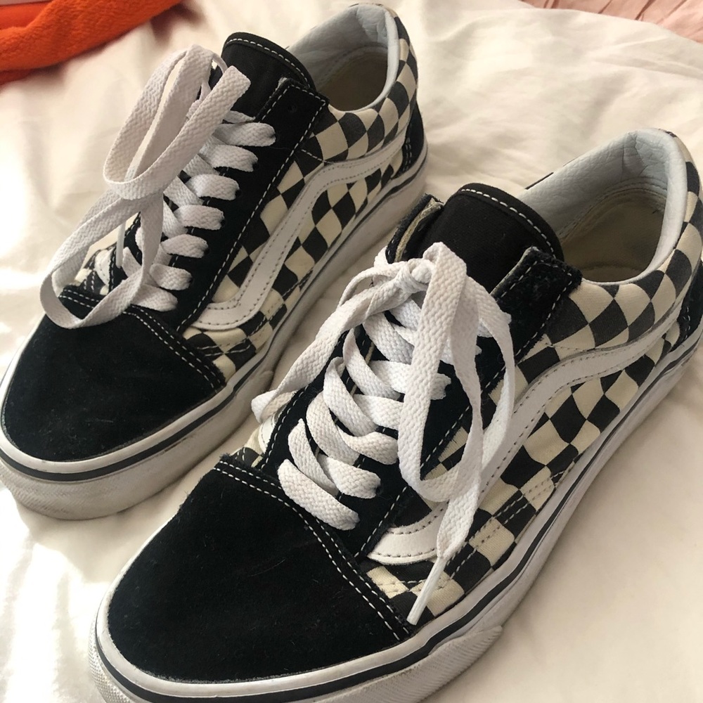 Checkered Vans